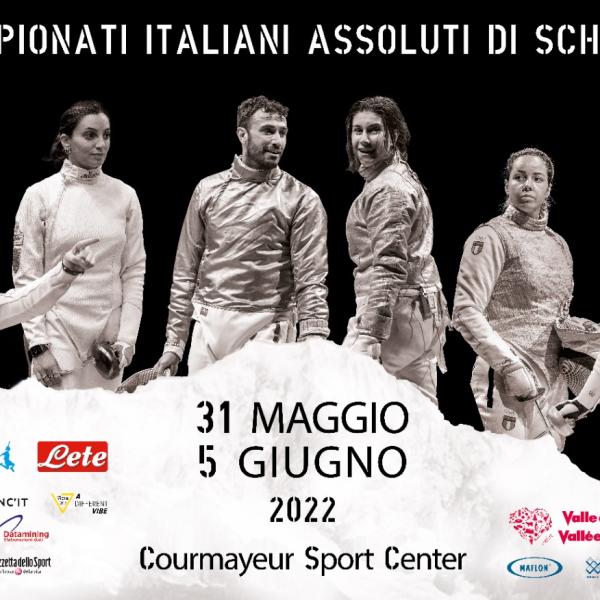 Scherma, ecco i Campionati Assoluti a Courmayeur