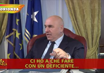 Crosetto attacca Conte: “È un deficiente” video shock di Striscia e…