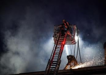 Incendio via Donghi Genova, due persone all’ospedale