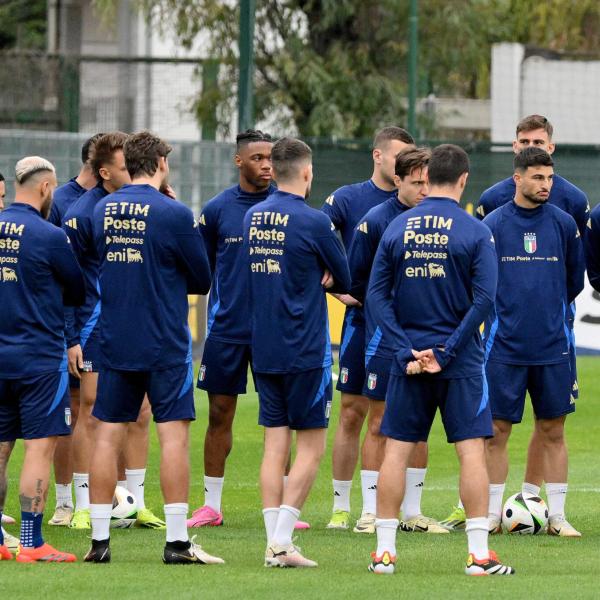 Nazionale italiana, domani il raduno: out Acerbi, preallertato il sostituto