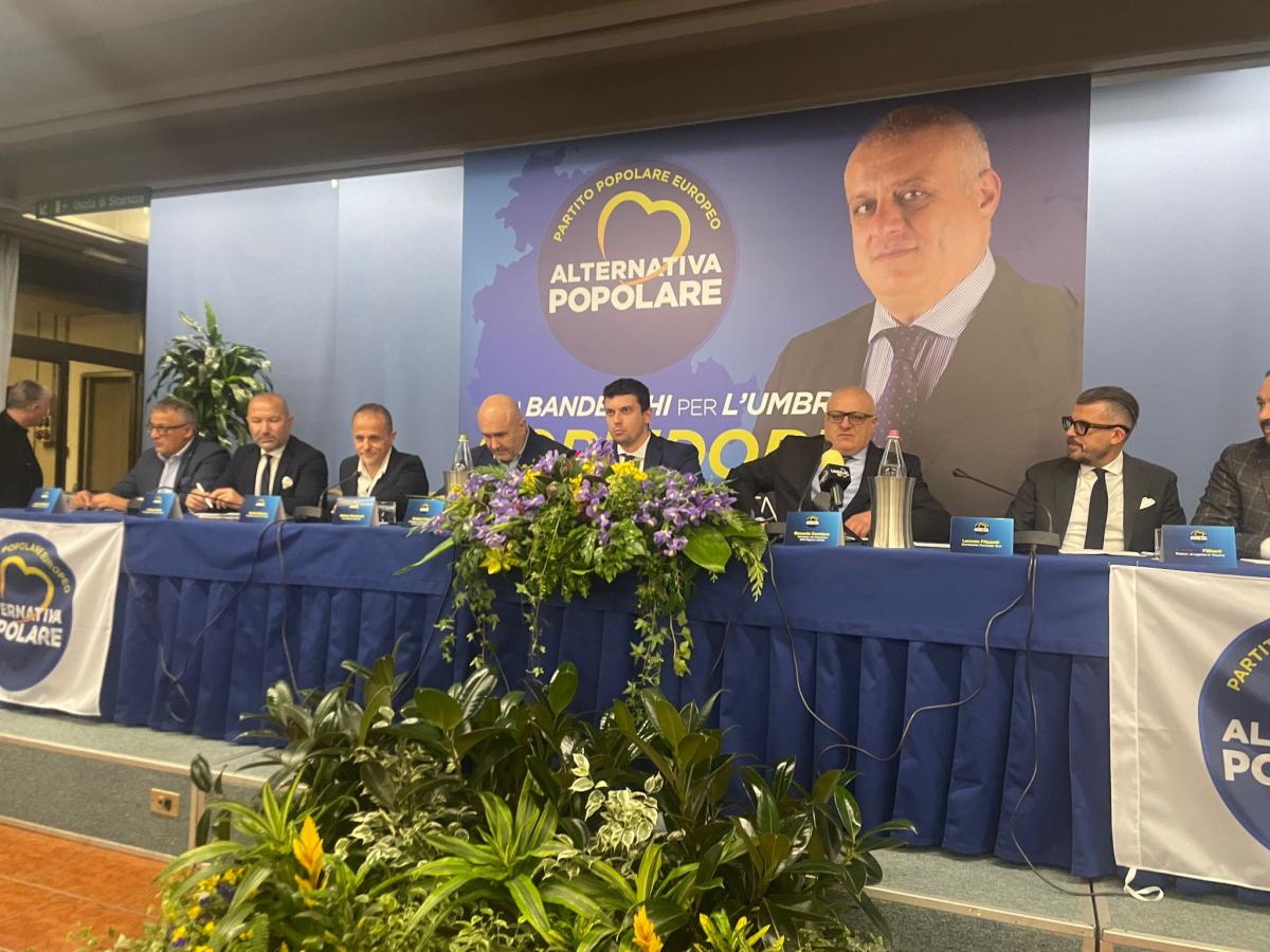 Elezioni Regionali Umbria 2024, Alternativa Popolare lancia Riccard…