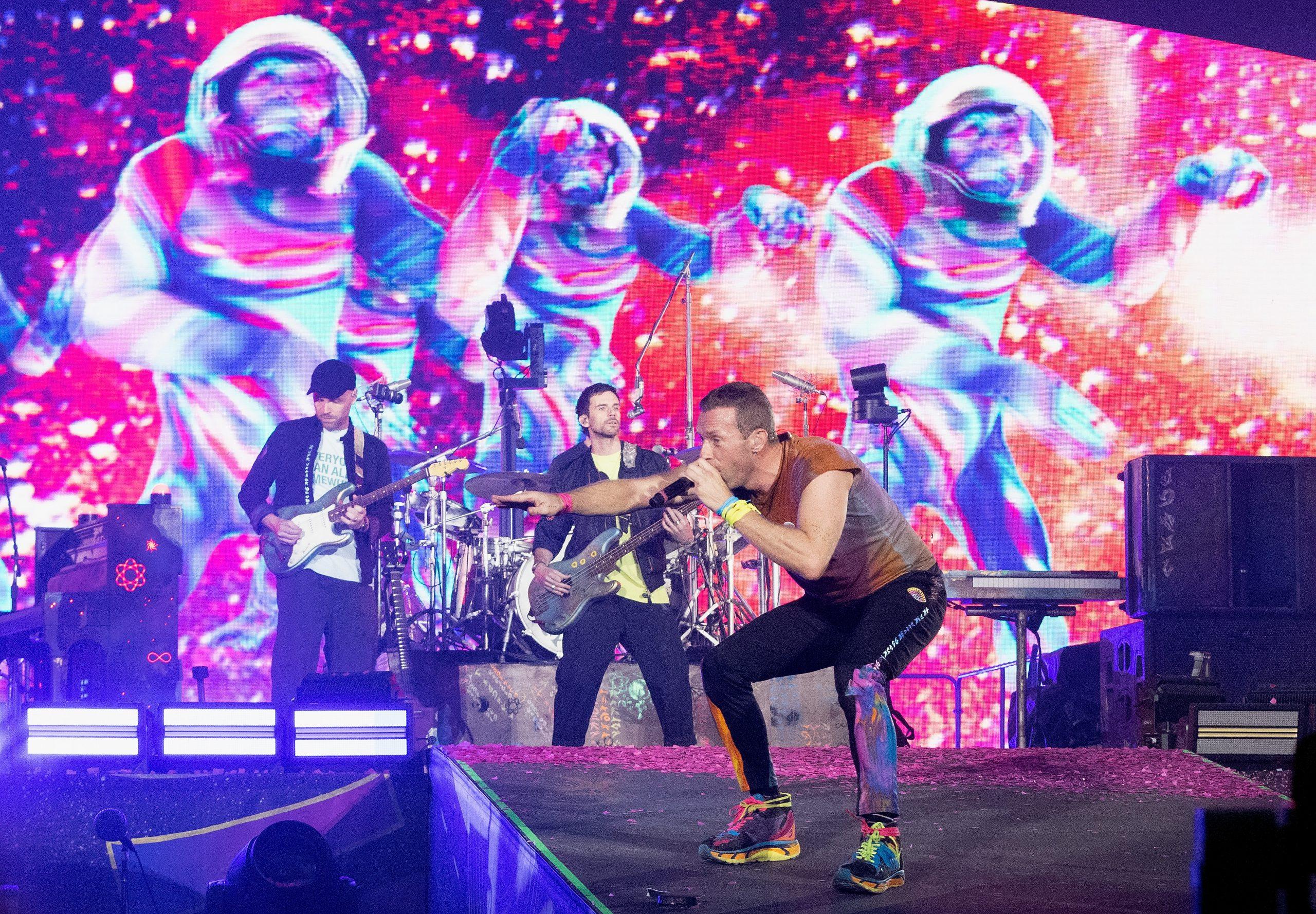 Coldplay a Milano e Napoli, le date del Tour 2023