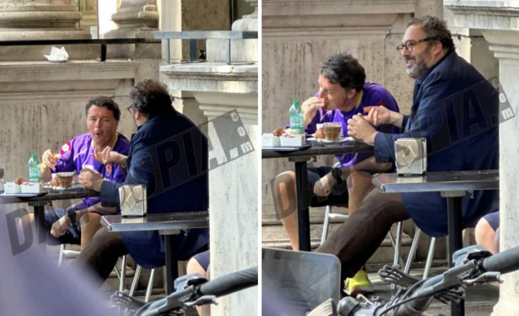 Cornetto e cappuccino in centro a Roma, chi ha pagato la colazione tra Nastasi e Renzi?