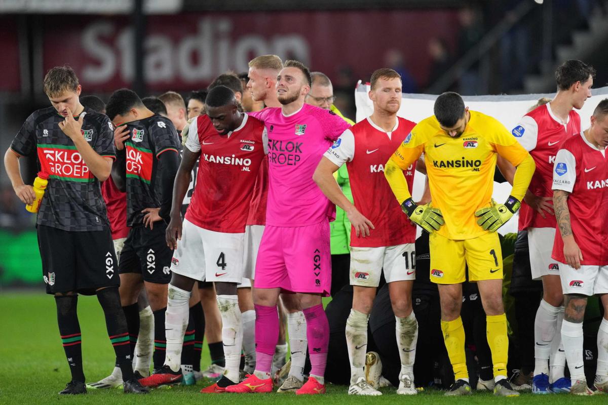 Bas Dost dopo lo spavento in AZ-Nec Nijmegen: “Devo fermarmi, ho un…