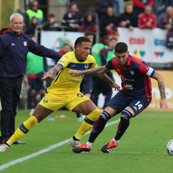 Cagliari-Verona 1-1, cronaca e tabellino: Sulemana risponde a Bonazzoli. Pari anche tra Sassuolo e Udinese