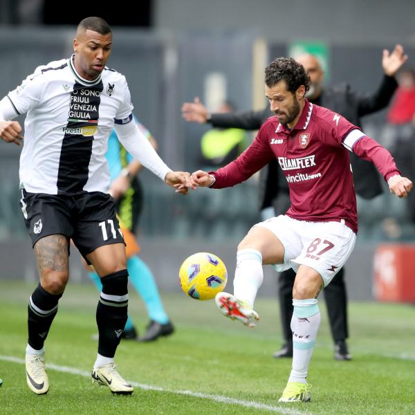 Udinese-Salernitana 1-1, Kamara risponde a Tchaouna. Cronaca e tabellino