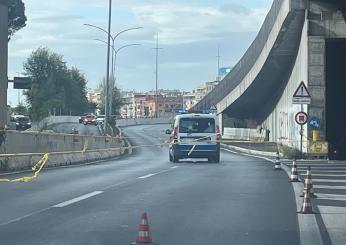 Roma, grosso incidente sulla Tangenziale, altezza  Tiburtina: traffico paralizzato e feriti