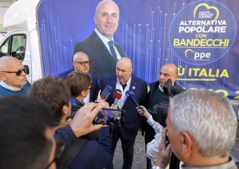 Elezioni Europee 2024, Bandecchi (AP) in Calabria: “Premier e capolista? Meloni si deve vergognare”. E sugli stabilimenti balneari: “Aperti tutto l’anno”| VIDEO