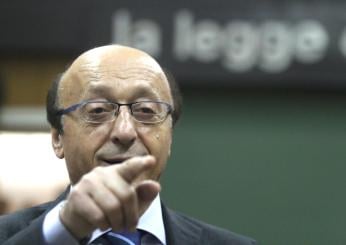 Chiusura calciomercato, Moggi: “Brava la Roma con Baldanzi; curioso di vedere Alcaraz. Inter-Juventus? Partita brutta e bloccata, da pareggio”