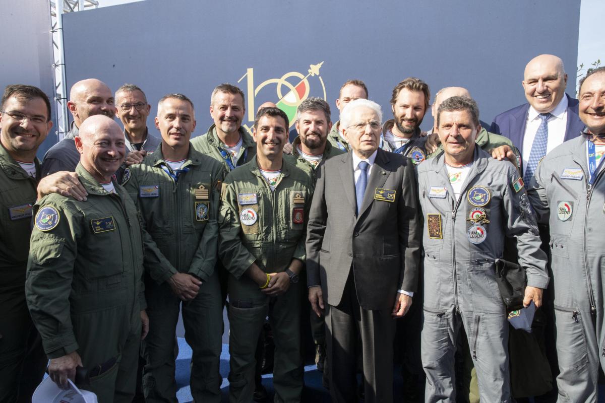 Airshow, un secolo di Areonautica. Presenti il presidente Mattarell…