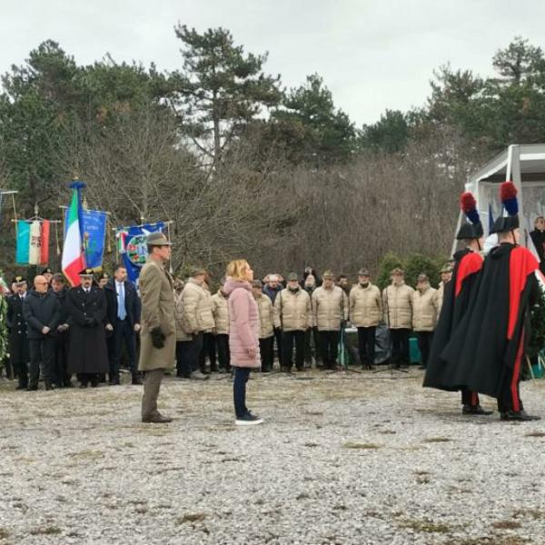 Foibe, Meloni in visita a Basovizza: “Tragedia avvolta dal silenzio per imperdonabili decenni”