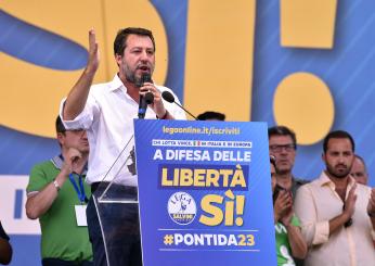 Raduno Lega a Pontida, Salvini: “Fatto di tutto per fermare l’immigrazione”