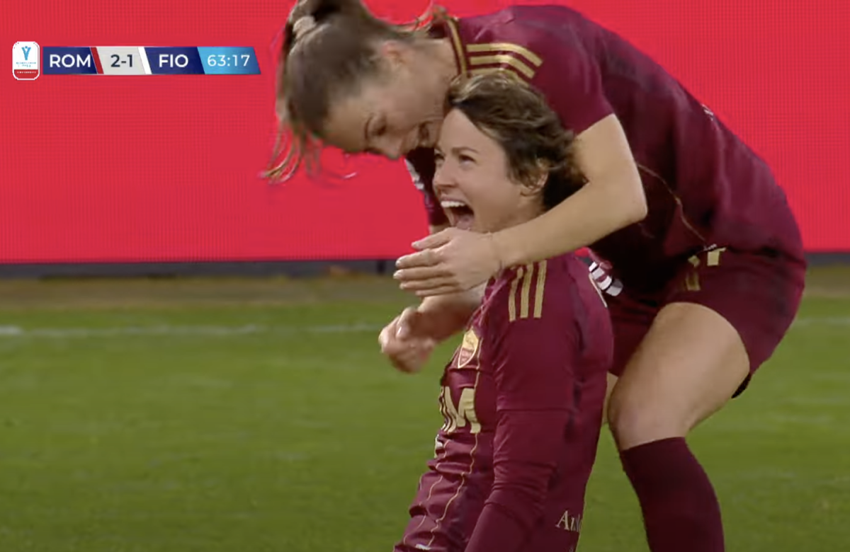 Supercoppa Italiana Femminile, la Roma batte la Fiorentina 3-1 e conquista l’ennesimo trofeo