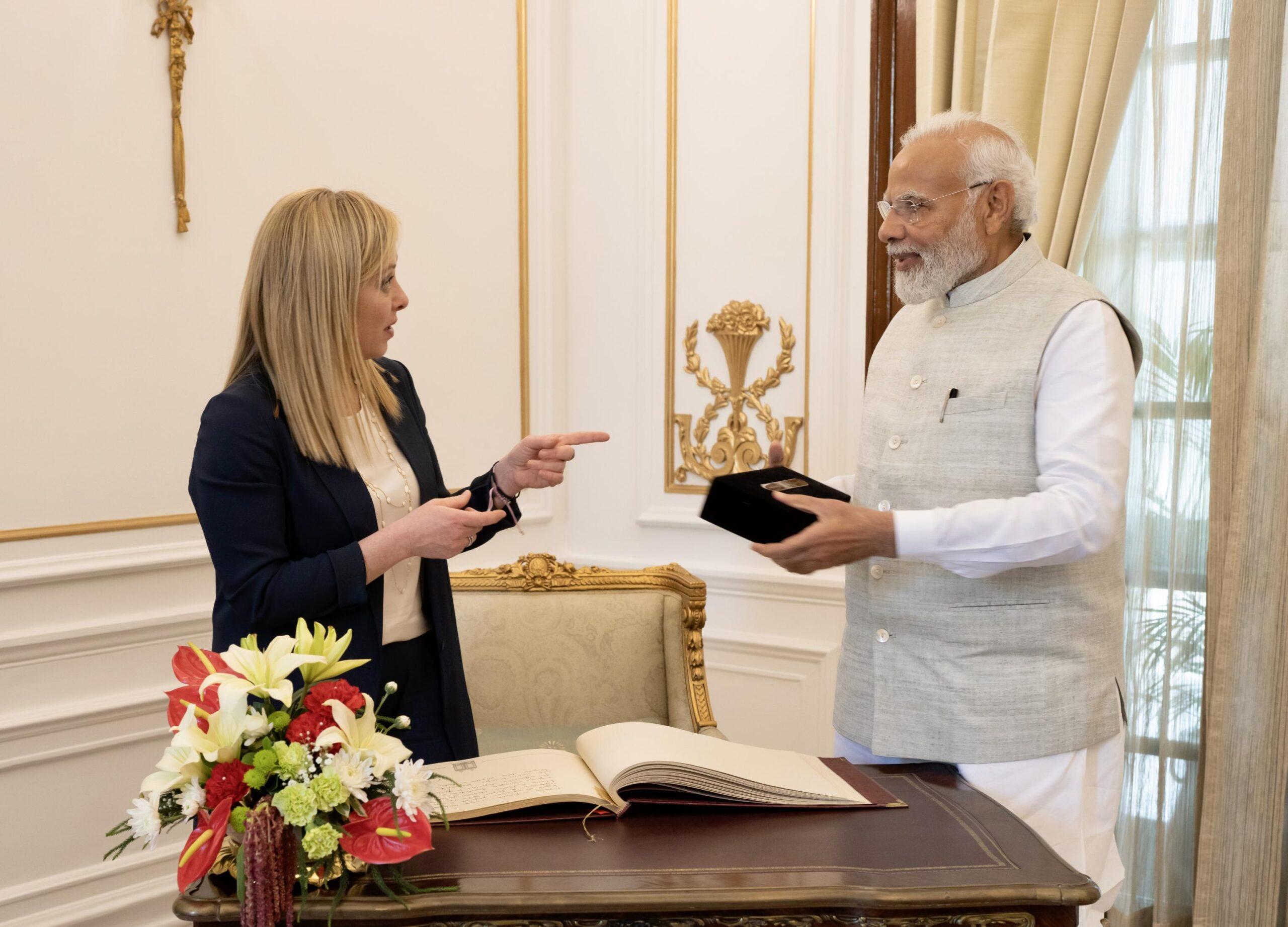 G7 Puglia 2024 Modi Meloni 