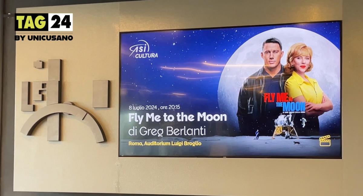 “Fly me to the Moon” il film all’Asi, l’anteprima evento con l’astronauta Guidoni: “Ora anche i privati vogliono lo spazio” | Video