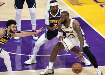 NBA, Denver vince e i Lakers vengono eliminati. L’annuncio di LeBron sul futuro in conferenza