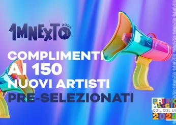 Concerto del Primo Maggio a Roma 2024: svelati i 150 cantanti che accedono a 1MNext