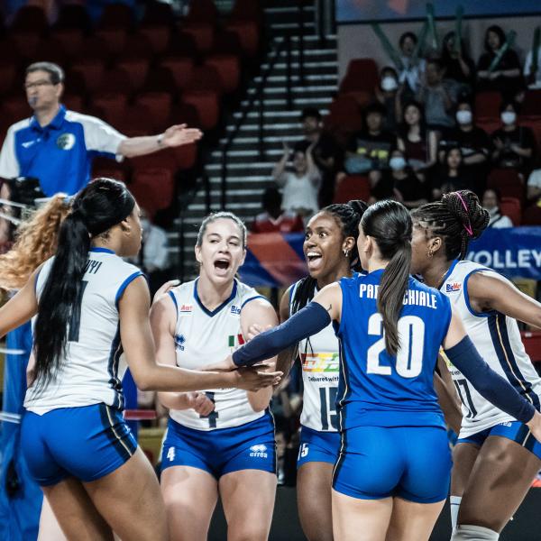 Volley, l’Italia femminile batte la Bulgaria in Nations League