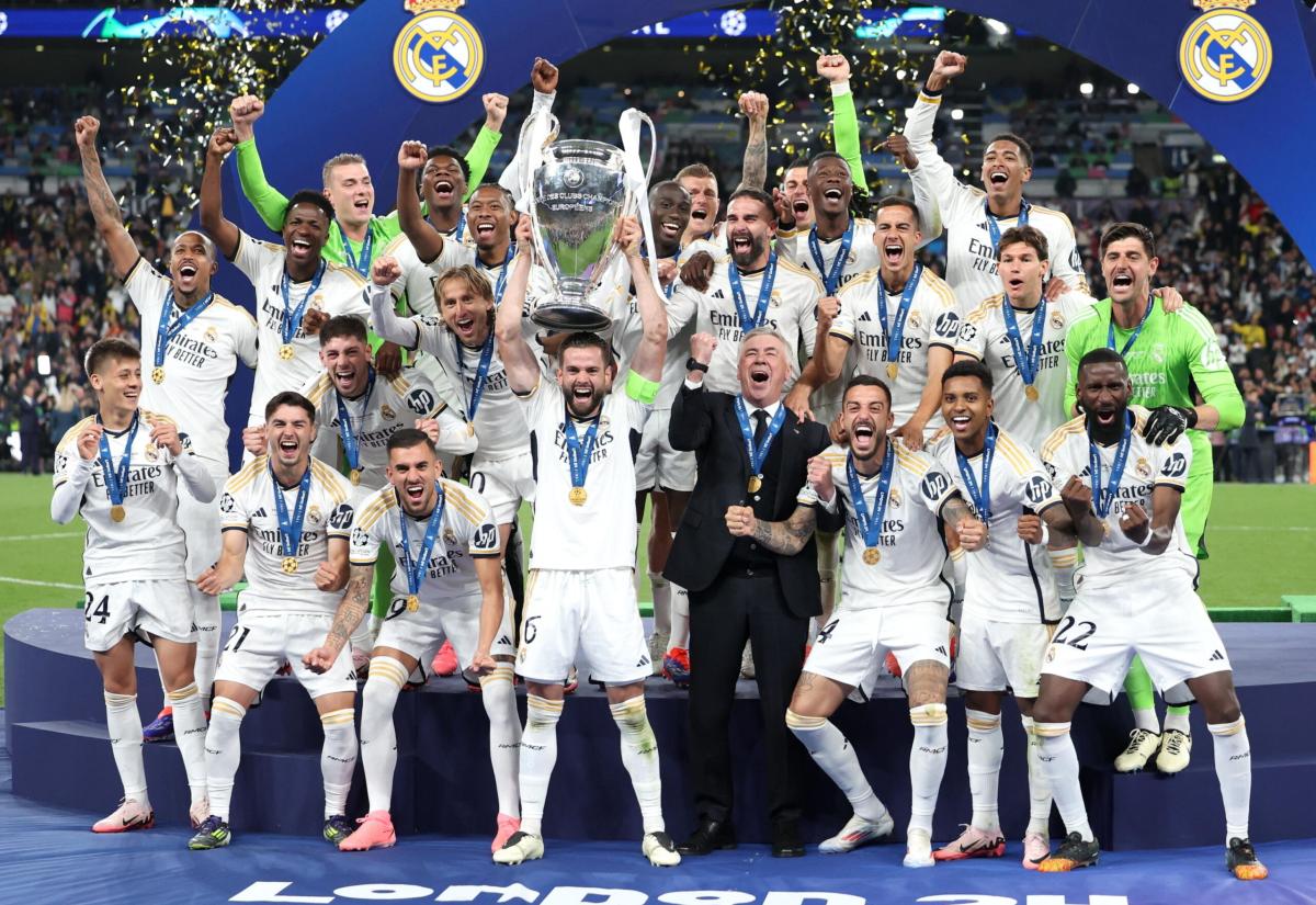 Il Real Madrid vince la Champions League da imbattuto: i numeri impressionanti collezionati