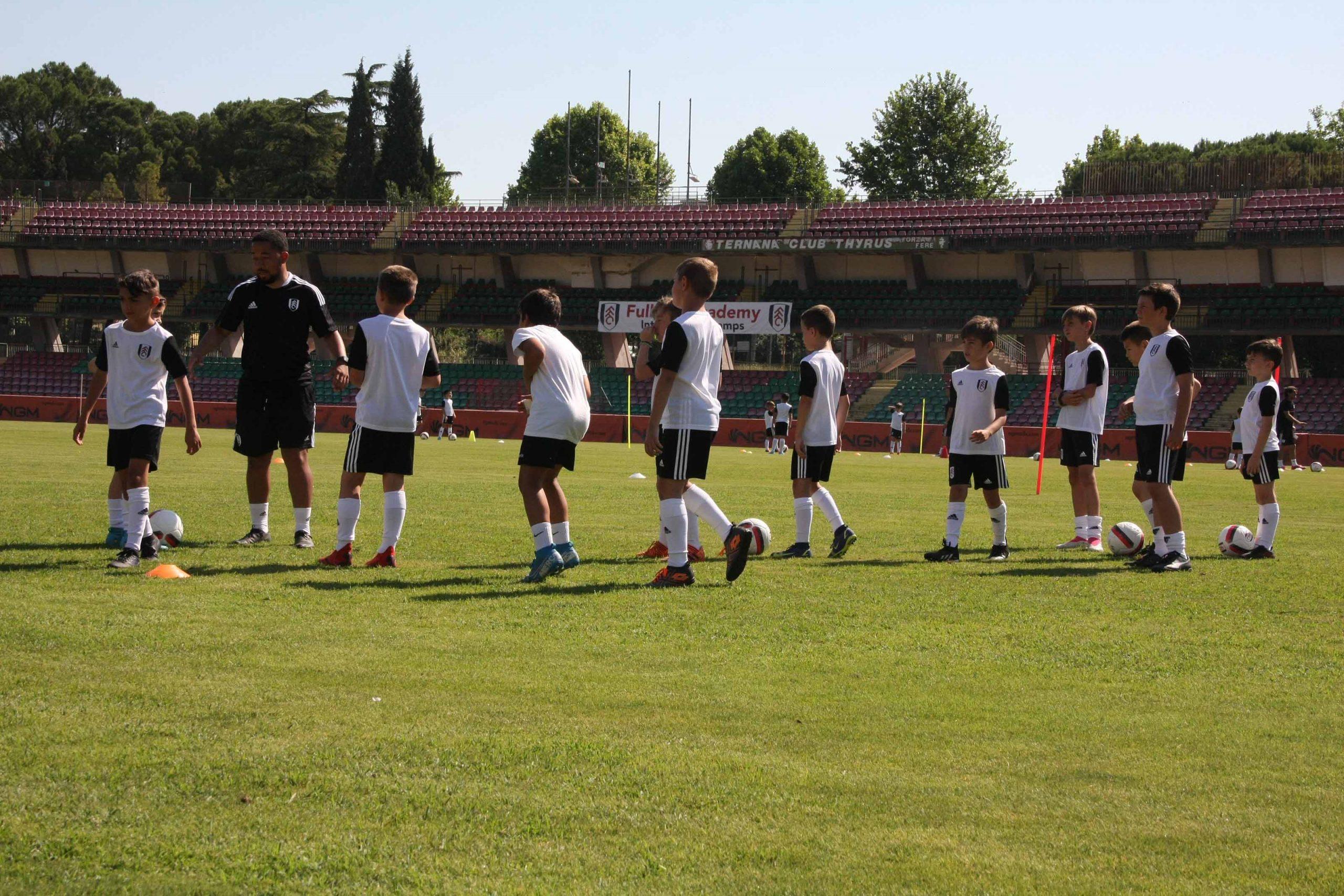 Grande partecipazione al “Fulham Academy International Camp”