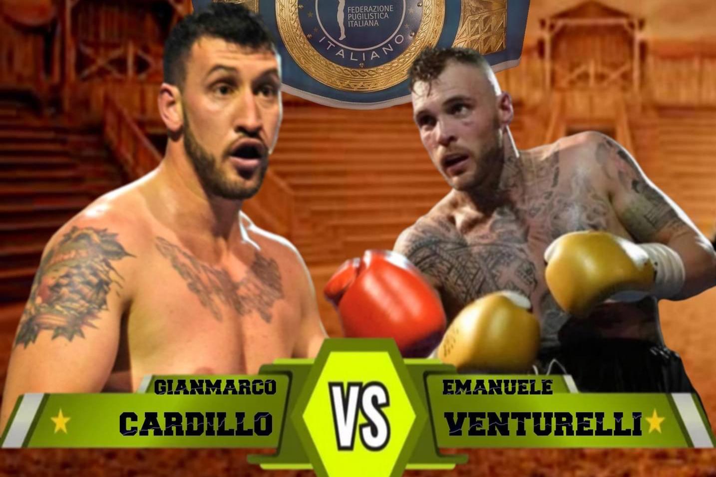 Pesi Massimi: svelata la data del nuovo match Cardillo VS Venturelli