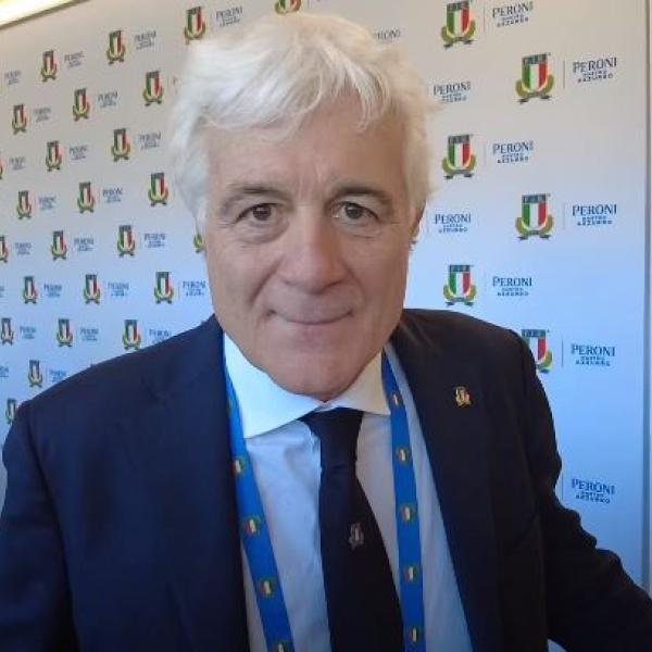 Sei Nazioni 2024, il presidente federale Innocenzi per Italia-Inghilterra: “Olimpico pieno con rugby e Roma, servono più risorse” | VIDEO