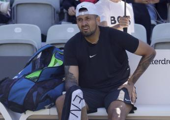 Wimbledon, Kyrgios si ritira: “Ho problemi al polso ma tornerò”