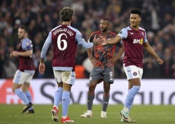 Champions League, l’Aston Villa conquista la qualificazione dopo 41 anni: i Villans “ringraziano” il Manchester City