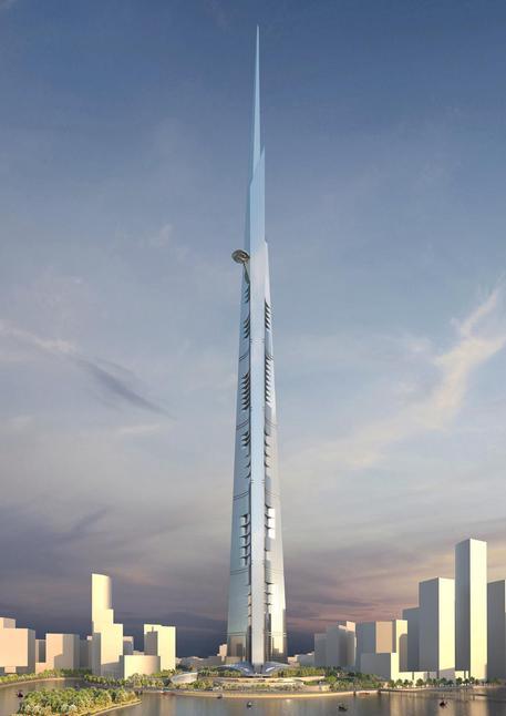 Jeddah Tower, il grattacielo più alto del mondo con tecnologia green