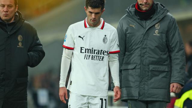 Pulisic fermo ancora ai box: il Milan non potrà contare su di lui nel match contro la Roma