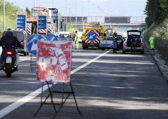 Incidente sulla statale 107, tra Paola e San Fili, nel cosentino: scontro tra tre veicoli, due persone ferite