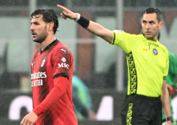 Rissa derby Milan-Inter, la decisione del giudice sportivo: squalifica per Calabria, Theo e Dumfries