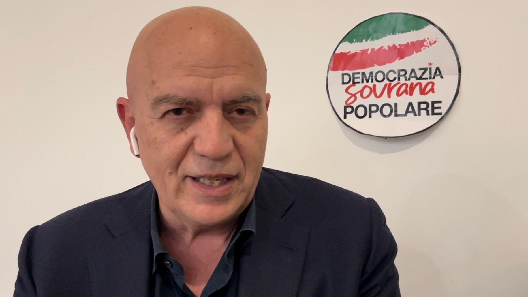 Elezioni Europee 2024, Marco Rizzo: “Bandecchi? Non do retta ai giornali, lui è pura passione e ha a cuore gli interessi del paese. Su questo siamo simili”