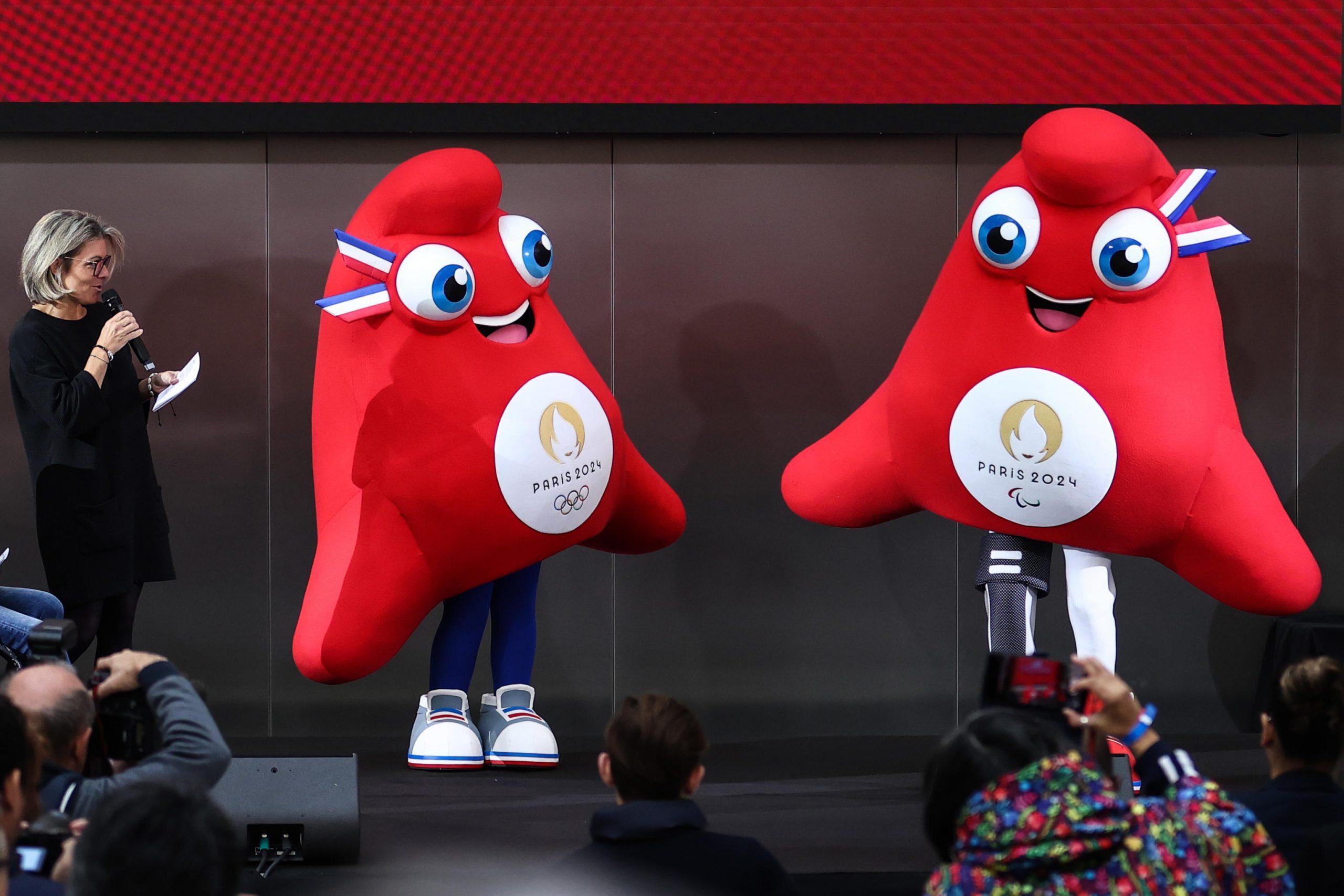 Mascotte Olimpiadi Parigi 2024 frigo