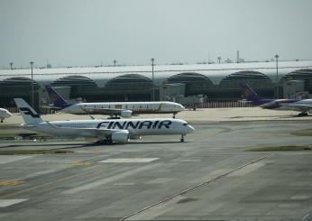 Finnair non pesa solo i bagagli ma invita anche i passeggeri a pesarsi al momento di check-in