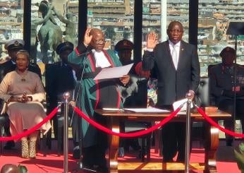 Sudafrica, i ministri prestano giuramento a Città del Capo.  Il presidente Ramaphosa: “Questo è un nuovo inizio”