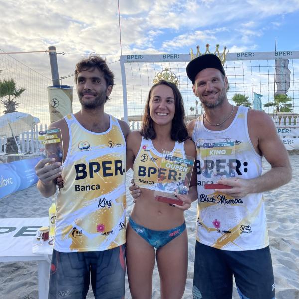 Beach Volley, Negri, Lupo e Frasca King e Queen of the beach