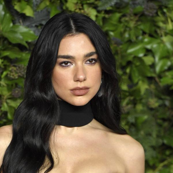 Dua Lipa scatenata al concerto di Mahmood: scatta il selfie