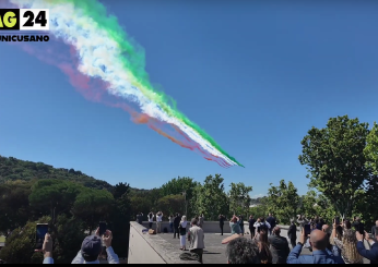 Frecce tricolori agli Internazionali d’Italia 2024, le spettacolari immagini sul cielo di Roma| VIDEO