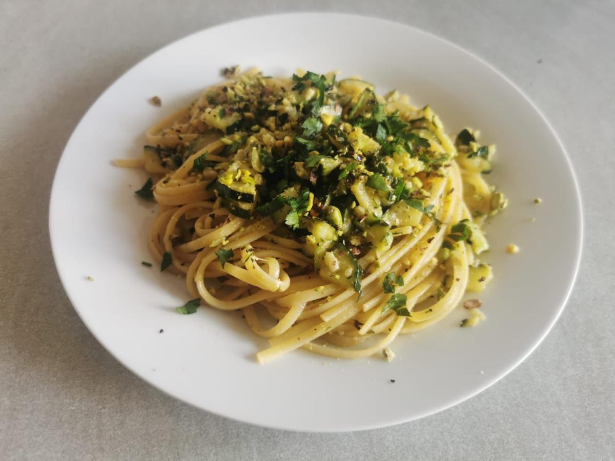 Spaghetti al pistacchio di Bronte: la video ricetta