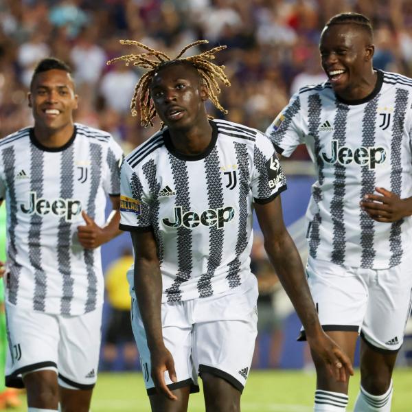 Barcellona-Juventus finisce 2-2: Di Maria show, doppietta per Kean