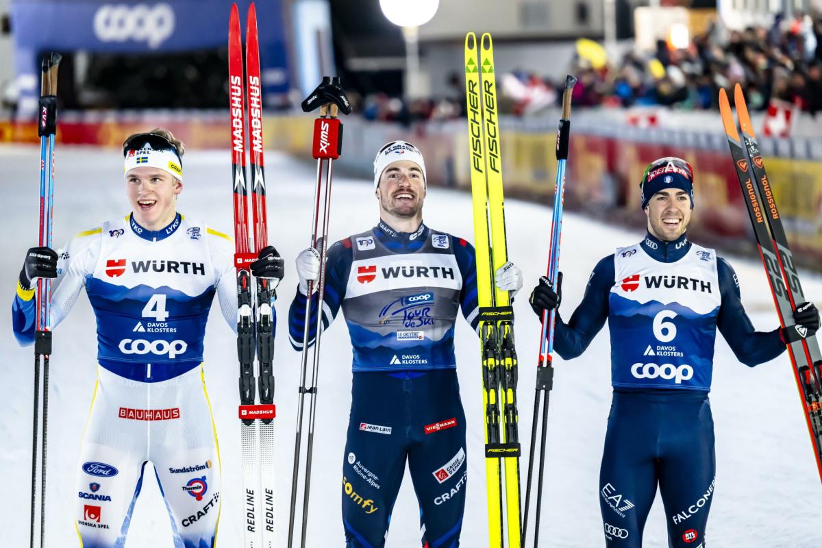 Tour de Ski, Federico Pellegrino chiude terzo nella sprint in tecnica libera a Davos