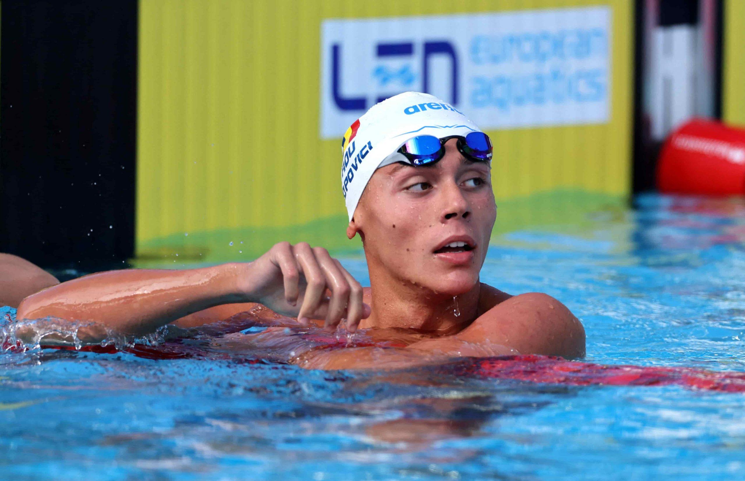 Europei di nuoto, oro e record per Popovici. Bronzo per Alessandro Miressi