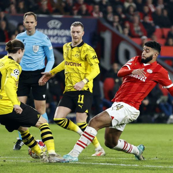 Champions League 23/24, return match degli ottavi: dove vedere Borussia Dortmund-Psv Eindhoven in Tv e in streaming?