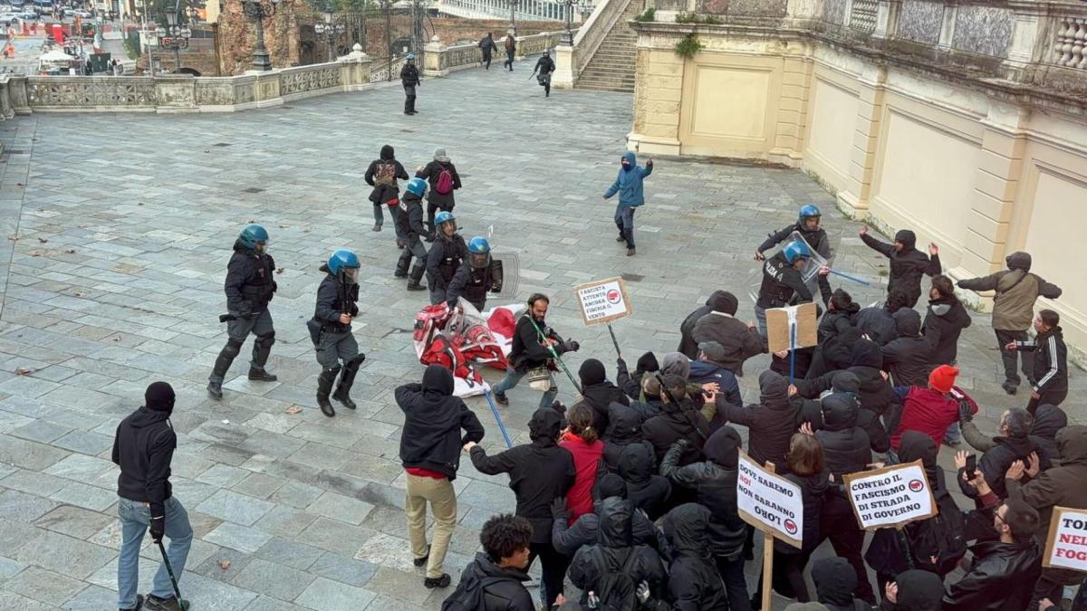 Sinistra violenta, Malan accusa: “Manifesti insanguinati? Serve presa di distanza chiara” | VIDEO ESCLUSIVA