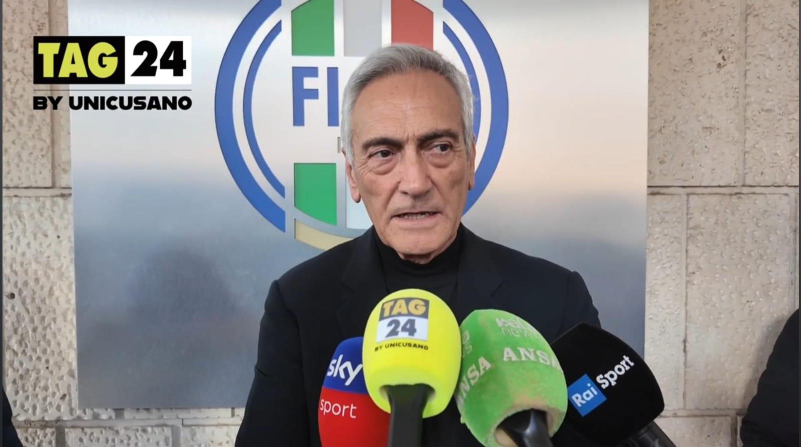 Il presidente della FIGC Gravina incontra gli arbitri italiani: “Sono un’eccellenza del nostro calcio, meritano rispetto” | VIDEO