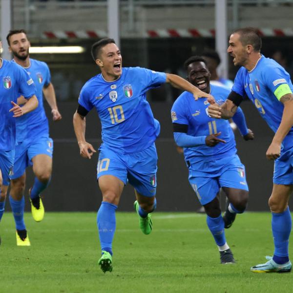 Italia-Inghilterra 1-0, la perla di Raspadori vale 3 punti