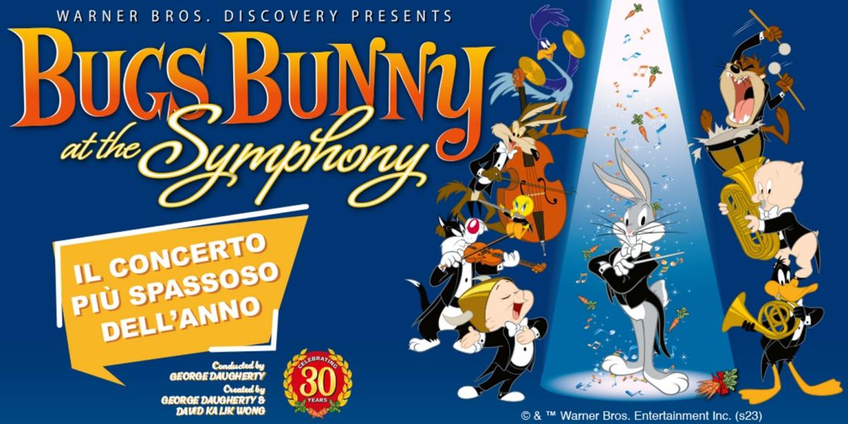 Bugs Bunny concerto a Roma con l’Orchestra Italiana del Cinema, pre…