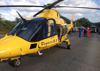 Incidente a Viterbo sulla strada Tuscanese: gravissimo un motociclista