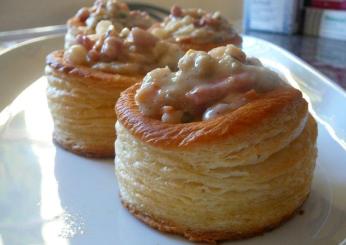 Vol-au-vent: la ricetta anni 80 che ancora piace